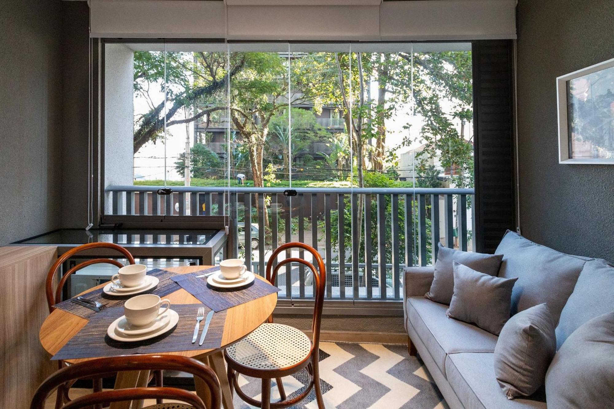 Hub Vila Madalena - Studios Por Temporada Сао Паоло Екстериор снимка